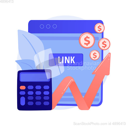 Image of Business accounting vector concept metaphor.