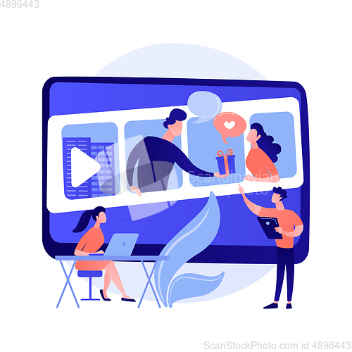 Image of Online courses vector concept metaphor