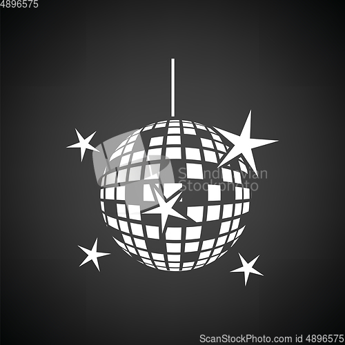 Image of Night clubs disco sphere icon