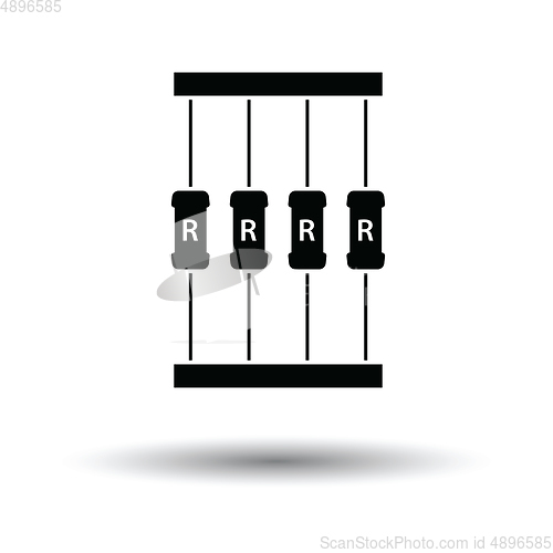 Image of Resistor tape icon