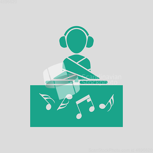 Image of Night club DJ icon