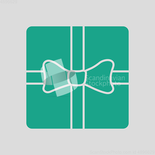 Image of Gift box with ribbon icon