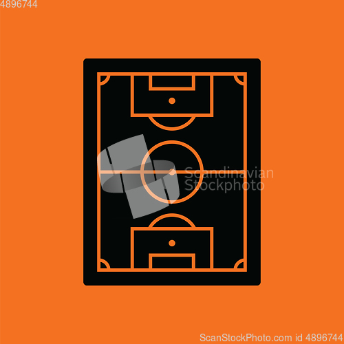 Image of Icon of aerial view soccer field