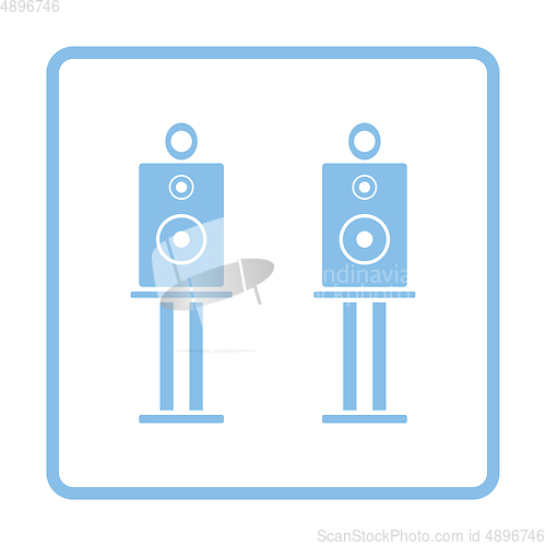 Image of Audio system speakers icon