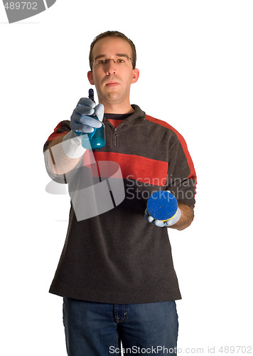 Image of Cleaning Man