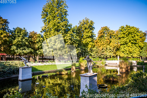 Image of Tuileries Garden, Paris, France