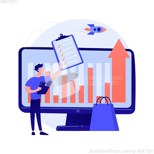 Image of Share in business vector concept metaphor.