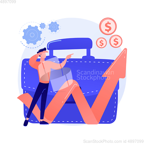 Image of Business opportunity vector concept metaphor