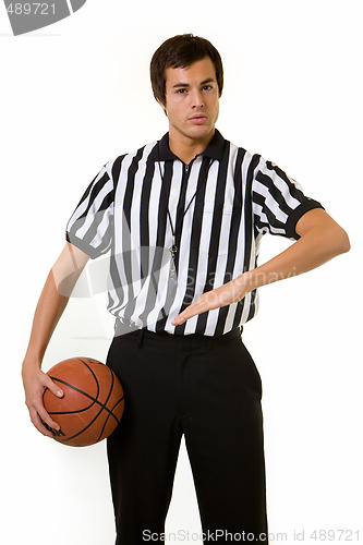 Image of Basketball official