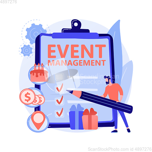 Image of Gift shopping vector concept metaphor