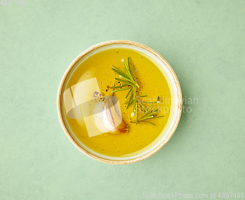 Image of bowl of spicy oil