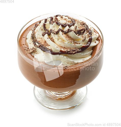 Image of chocolate mousse dessert