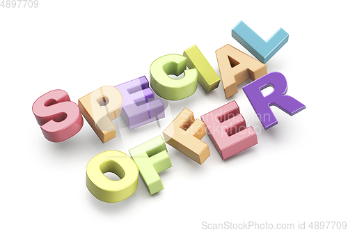 Image of Special offer promo text