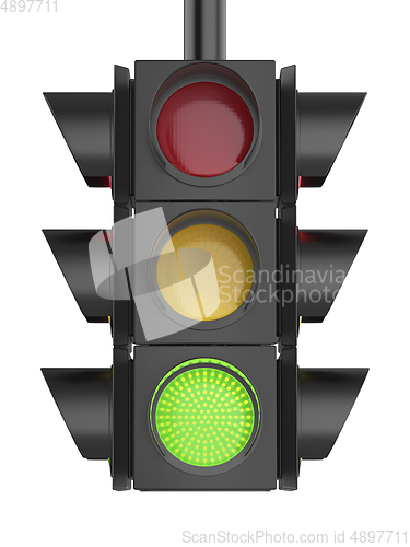 Image of Green traffic light