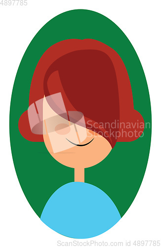 Image of Hairstyle, vector or color illustration.