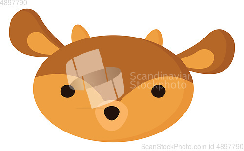 Image of Image of deer, vector or color illustration.