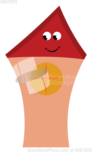 Image of Home, vector or color illustration.