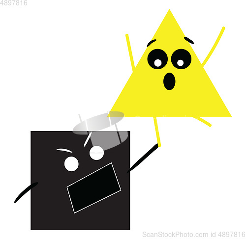 Image of Shapes, vector or color illustration.