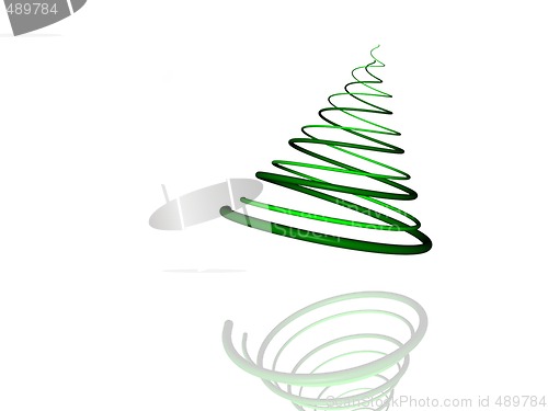 Image of Christmas Tree Illustration