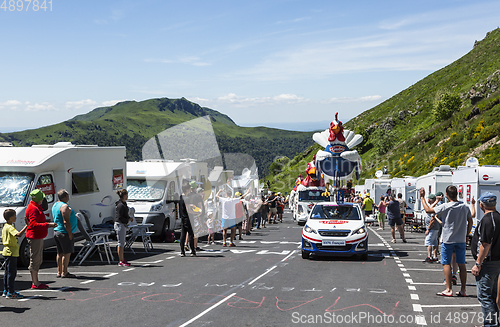Image of Gaulois Caravan - Tour de France 2016