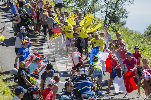 Image of Battle in Jura Mountains - Tour de France 2016