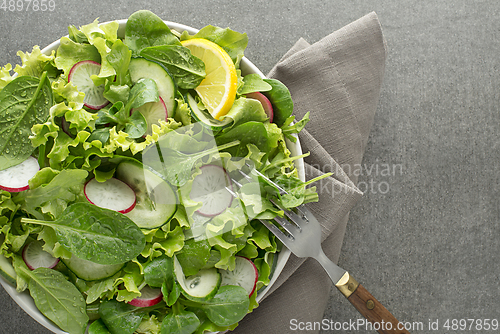 Image of Green mixed salad