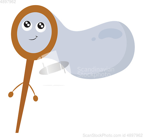 Image of Soap bubble maker, vector or color illustration.