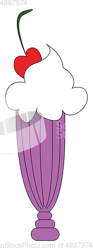 Image of Image of cocktail - cocktail, vector or color illustration.