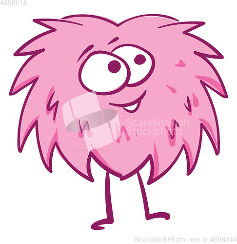 Image of Image of cute monster, vector or color illustration.