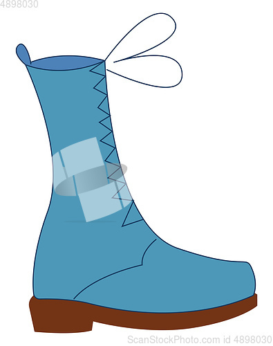 Image of Image of boots, vector or color illustration.