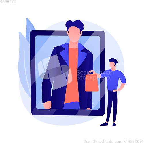 Image of Men style vector concept metaphor