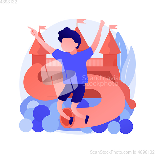 Image of Children on playground vector concept metaphor