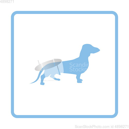 Image of Dachshund dog icon