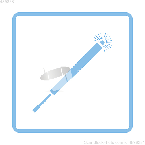 Image of Electricity test screwdriver icon