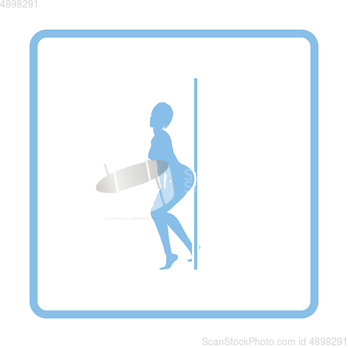 Image of Stripper night club icon