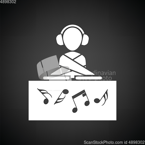 Image of Night club DJ icon