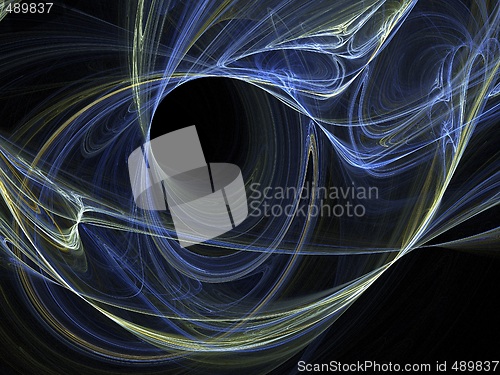 Image of Blue swirl