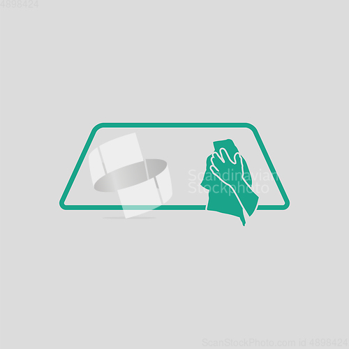 Image of Wipe car window icon