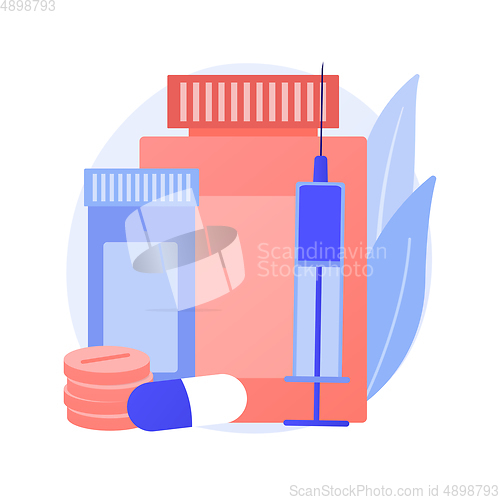 Image of Medications prescription vector concept metaphor