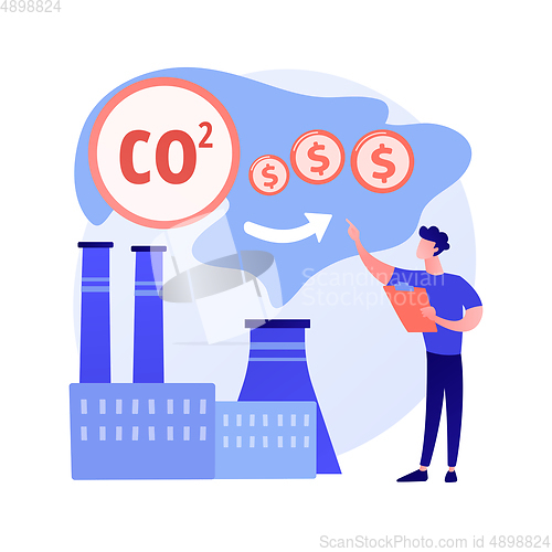 Image of Clean economy vector concept metaphor