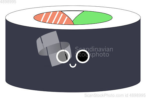 Image of Sushi2, vector or color illustration.