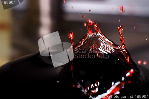 Image of Wine splash