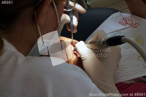 Image of At the dentist's