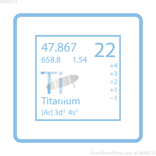 Image of Icon of chemistry element