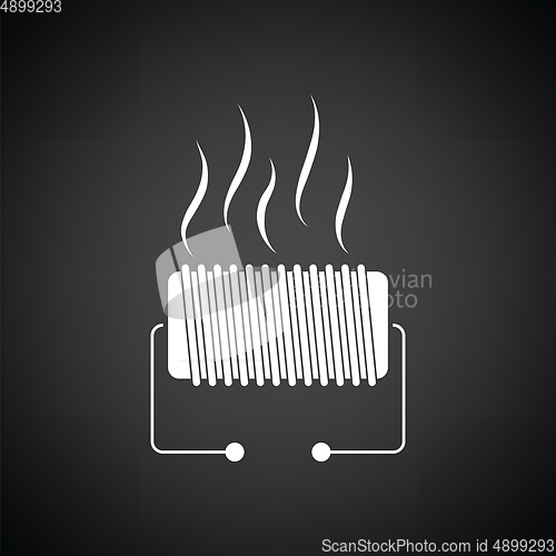 Image of Electrical heater icon