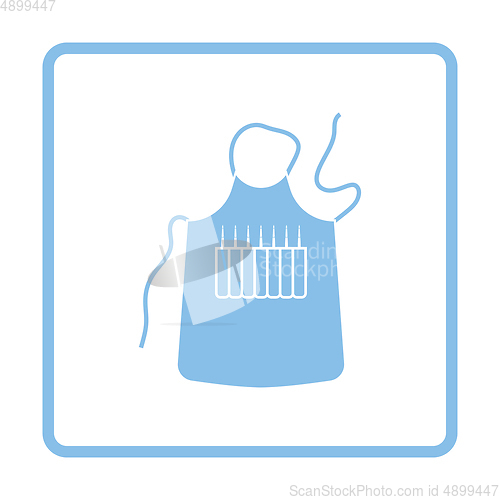 Image of Artist apron icon