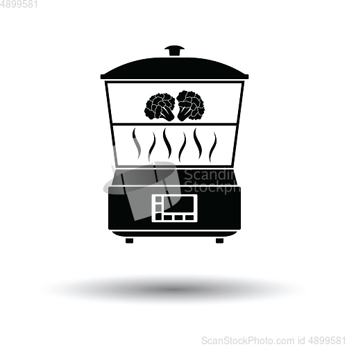 Image of Kitchen steam cooker icon