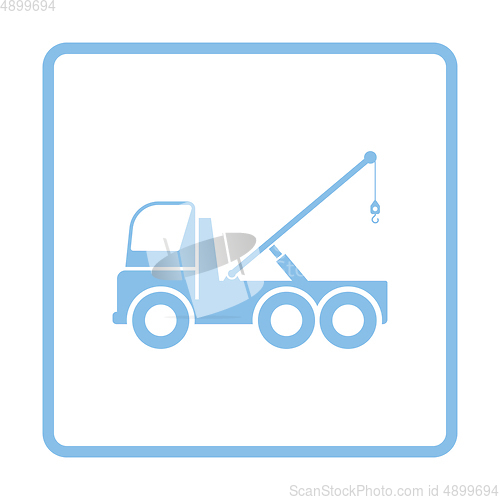 Image of Car towing truck icon