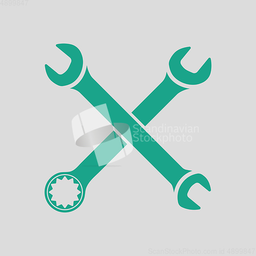 Image of Crossed wrench  icon