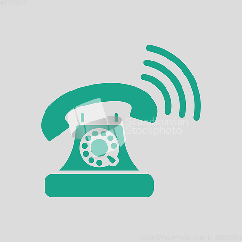 Image of Old telephone icon